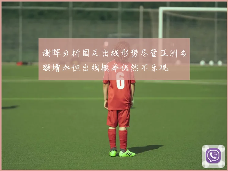 谢晖分析国足出线形势尽管亚洲名额增加但出线概率仍然不乐观